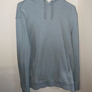 Mens large light blue H&M hoodie